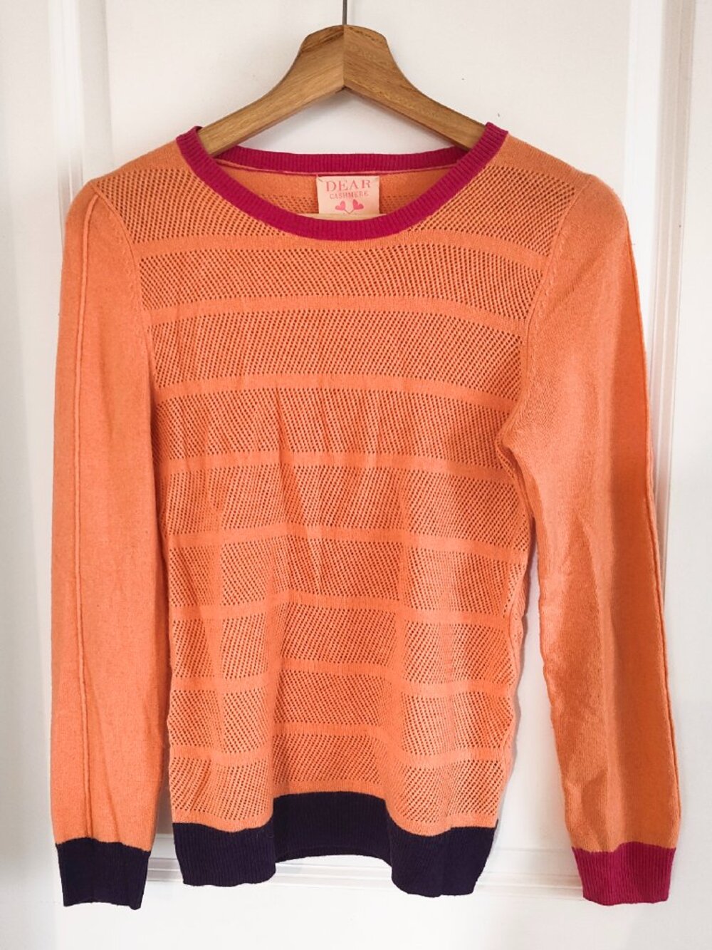 Dear Cashmere 100% cashmere knit sweater